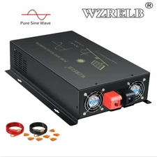 2000W Pure Sine Wave Power Inverter 24V to 110V 220V Off Grid Solar Home