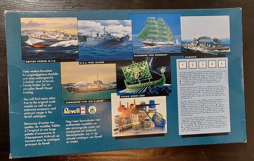 REVELL 05048 Torpedoboat PT 117 - kit 1/72 NUOVO PARTI SIGILLATE (motonave) - Immagine 4 di 4