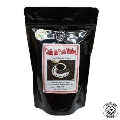 COFFEE DE PUTA MADRE (ground) 9 oz ea  -- LOT of 2