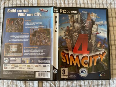SIMCITY 4 SIM CITY PC CD Free Region Englisch CIB