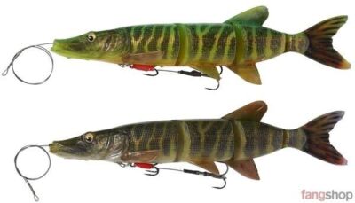 Savage Gear 4D LINE THRU PIKE langsam sinkender Großhechtköder 25cm 110g Gummi
