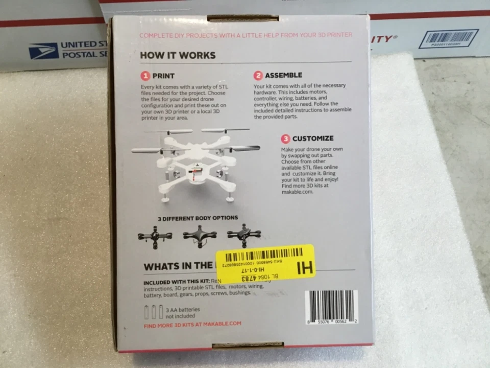 PROJET-DRONE KIT ROBO BUILD YR OWN DRONE, 3 MODELS IN ONE KIT TO CHOOSE FROM NEW - Image 2 of 4