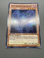 Yu-Gi-Oh! Evilswarm Obliviwisp Super Rare 1st Edition HA07-EN049 HP