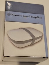 Travel Soap Container - Bar Soap Holder Box - Travel Soap Saver Case With band