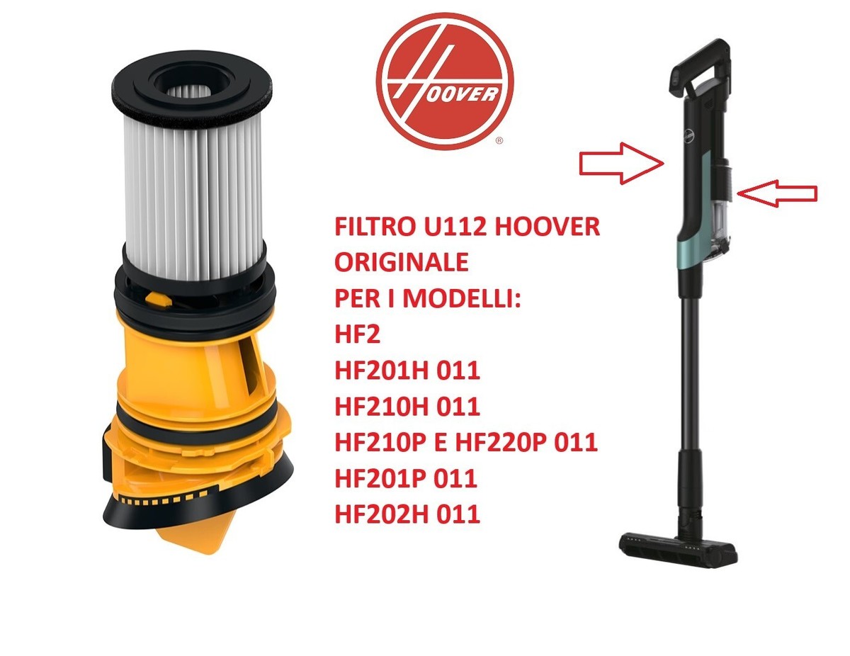 Filtri aspirapolvere: Filtro Hoover originale Rhapsody H-Free 700 tipo T114 HF722AFG