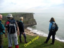 Photo 6x4 Fall Bay Middleton/SS4287 Cerddwyr uwchben Fall Bay.Walker c2006