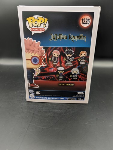 Funko Pop! Jujutsu Kaisen Yuji Itadori with Glasses #1225 2022 Fall Convention - Picture 3 of 3