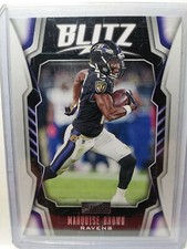 2020 Panini Playbook Blitz Marquise Brown #BLITZ-3 Baltimore Ravens Football