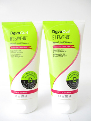 DevaCurl B'Leave in Miracle Curl Plumper 6 oz (2 tubes)