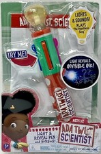 Ada Twist Scientist Light Sounds Reveal Pen And Notebook Brand New