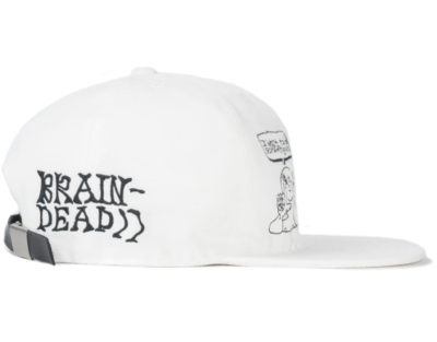 Brain Dead Leon Sandler Strap Back Hat - (white) | eBay