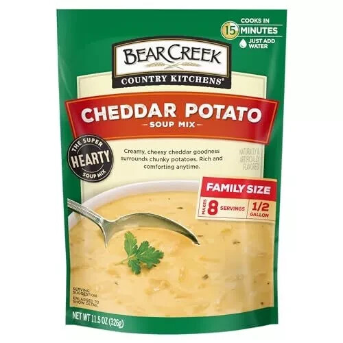Bear Creek Suppenmischung, Cheddar Kartoffel, 11,5 Unze - Bild 1 von 3