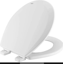 Bemis 500TTT 000 Toilet Seat, 1 Pack Round, White