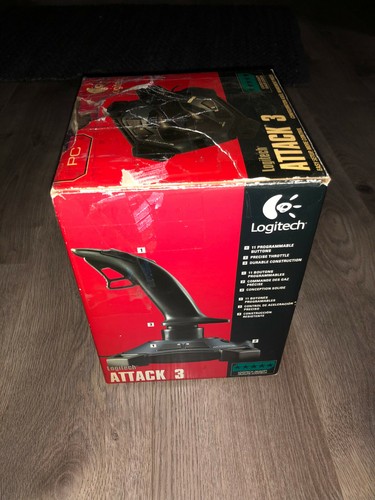 Logitech Attack 3 Gaming Flight Joystick - Picture 4 of 4