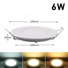 1-40Pack LED Ceiling Lights Ultra-Thin Recessed Retrofits Kit Panel Down Lights
