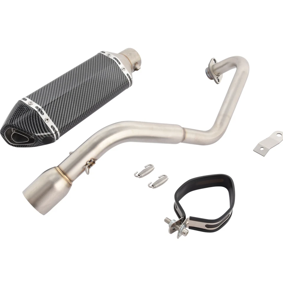 For Honda Grom MSX 125 2013-2020 Low Mount Exhaust System Headers Muffler Pipe - Image 3 of 4