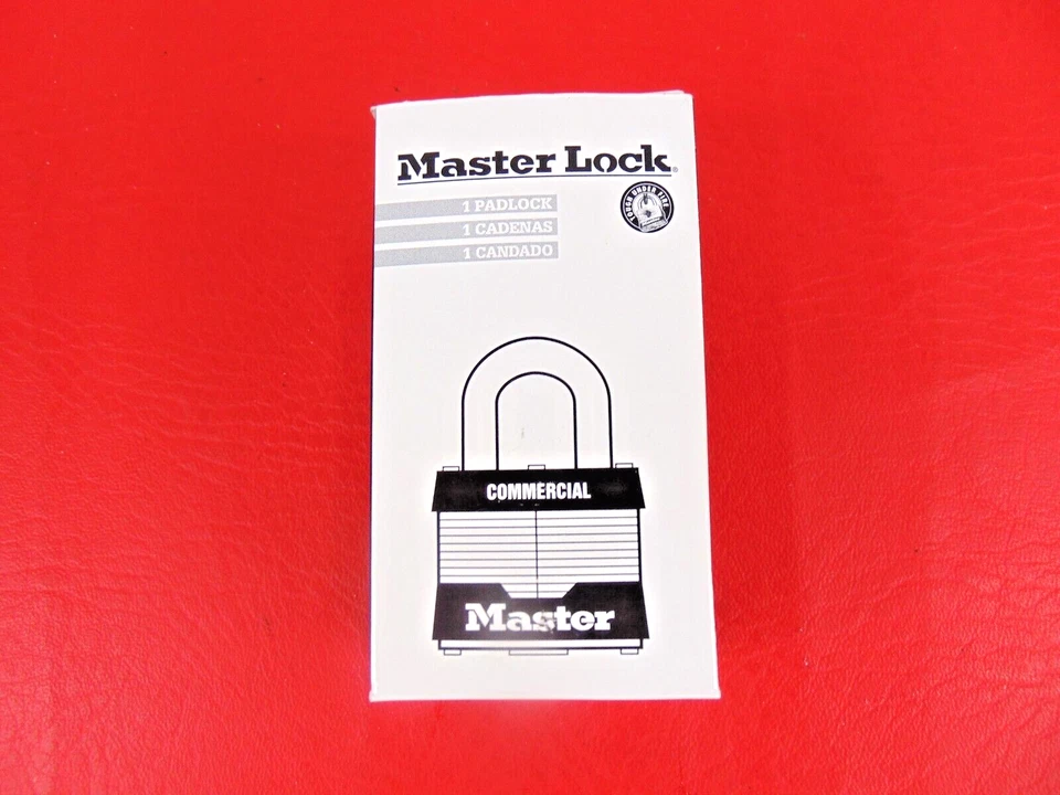 Master Lock 5340-00-291-4212 Wide Laminated Brass Padlock Set of 2 - Image 2 of 4