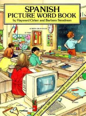 Spanish Picture Word Book (Dover Children's Language Activity Books) - VERY GOOD