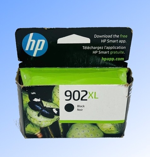 HP 902XL Wysokowydajny czarny wkład atramentowy T6M14AN Oryginalny OEM -- kwiecień 2025
