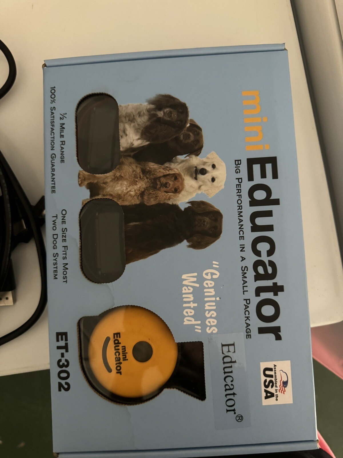 ECollar Technologies ET302 2 Dog Mini Educator Training Collar