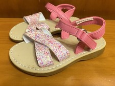 Gymboree glitter sandals infant size 4 Pink