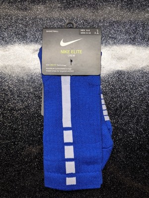 royal blue nike elite socks