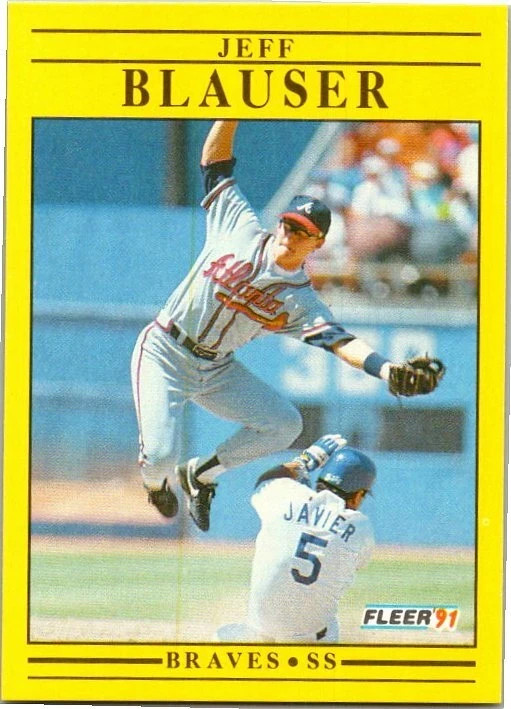 1991 Fleer Baseball (481-720) - You Pick - FREE SHIPPING 5+ Cards NM