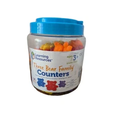 Learning Resources Three Bear Family Counters – Sorting & Counting Bears