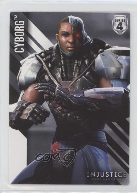 2022 Raw Thrills DC Injustice: Gods Among Us Series 4 Cyborg #2 3pu