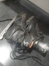 CCM Vintage Bobby Hull Hockey Pro OK Hockey Skates Sz 11 2/3 Rare