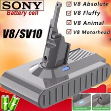 Battery For Dyson V8 Absolute 21.6V 6000mAh Cordless Cleaner Li-ion SV10 215681