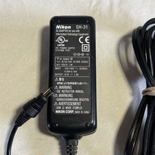 Genuine Nikon EH-31 AC Adapter Tested/Working
