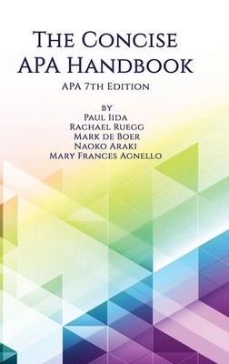 The Concise APA Handbook APA 7th Edition (hc) | Paul Iida (u. a.) | Buch | 2020