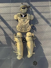 NEW Force3 Adult Catcher Set Size 17 + Rawlings Mask | Pads NEW | $500+ Retail