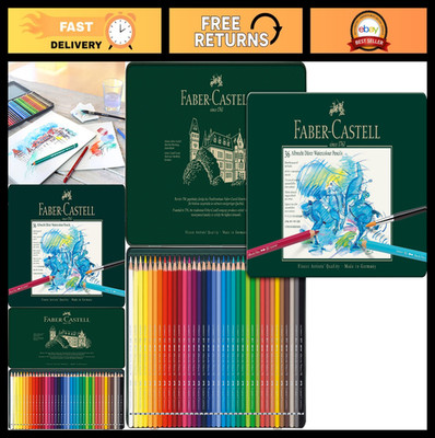 Faber-Castel FC117536 Albrecht Durer Artist Watercolor Pencils In A Metal Tin (3