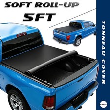 Toyota Tonneau Covers 5FT Soft Roll-up Tonneau Cover For 2024-2026 Toyota Tacoma Waterproof Bed Cover