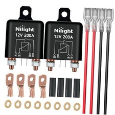 Remote Battery Disconnect Switch 12V 250A Car Anti-Theft Kill 200A-2PC