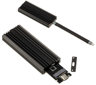 KALEA-INFORMATIQUE USB 3.2 Gen 2x2 20G M2 NVMe SSD Enclosure, USB C, 8TB
