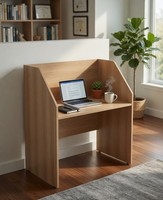 Moderner Schreibtisch Arbeitsplatz Mit Hohen SeitenwäNden