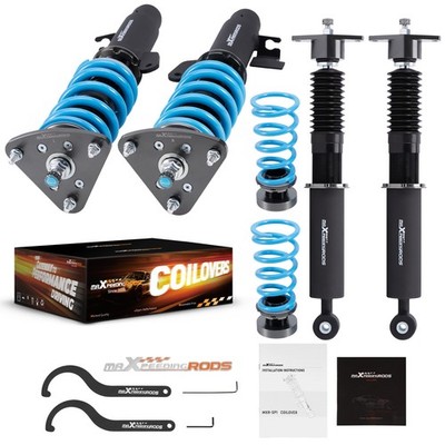 24 Wege Dämpfer & Höhenverstellung Gewindefahrwerk for Mazda 3 BK 2004-2009