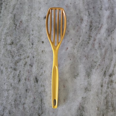 Vintage Foley Whisk Nylon Slotted Yellow Spoon And Spatula Whip Strainer 11  MCM