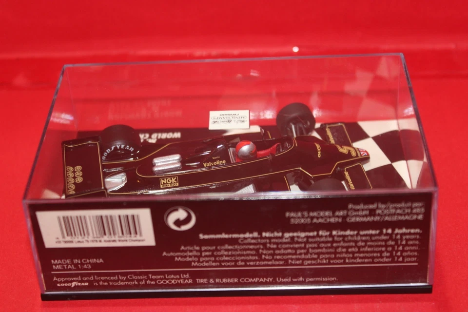 1/43 Lotus Ford 79 (1978) - #5 M. Andretti - MINICHAMPS - Immagine 3 di 3