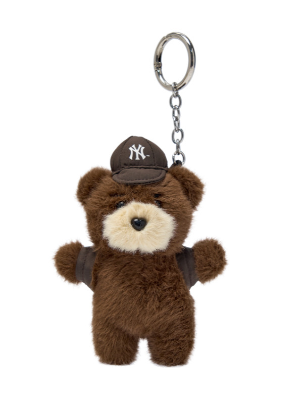 MLB Korea Mega Bear Keyring New York Yankees Keychain Accessory Brown NWT 8090₽