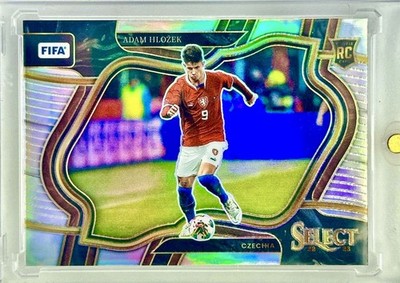 2022-23 Panini Select FIFA Rookie Field Level Silver Holo Prizm #208 Adam Hlozek