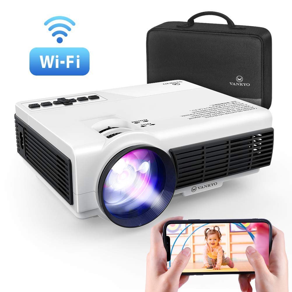 VANKYO Mini Projector 7500LMS WiFi 1080P Video Home Theater Cinema HDMI USB