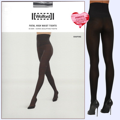 Wolford Fatal High Waist Tights    S   black ... Ikonische Fatal 50 Strumpfhose