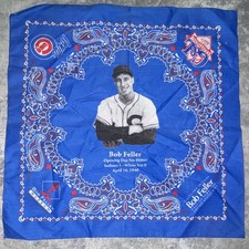 2017 Bob Feller Museum Commemorative Bandana Iowa Cubs Opening Day