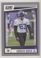 2022 Score Rookies Scorecard Andrew Booth Jr #326 0c6