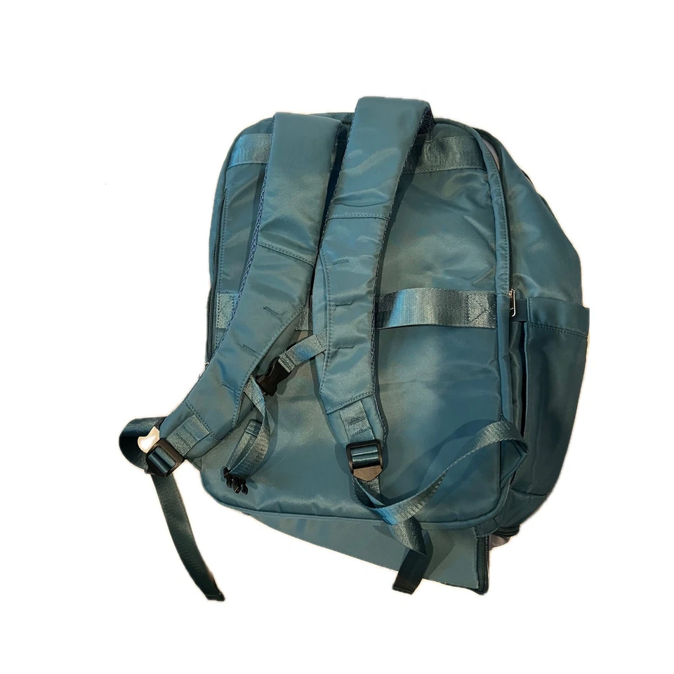 Mochila de carga acolchada Target Charging Clamshell verde mar Foto 2 de 4