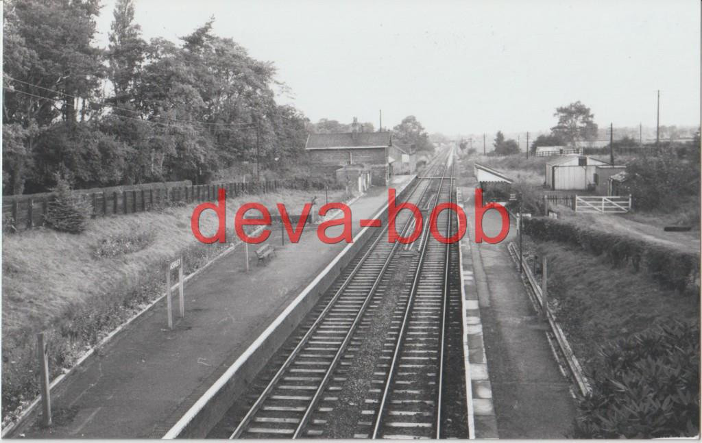 Railway Station Photo Ashley 1967 Cheshire Lines Committee CLC...